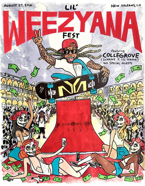 Lil Wayne Announces 2nd Annual Lil Weezyana Fest In His Hometown New Orleans With 2 Chainz