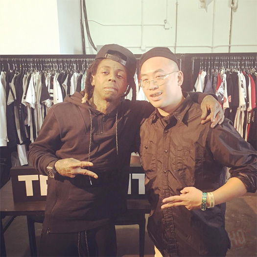 Lil Wayne Attends Agenda Trade Show In Miami To Promote TRUKFIT