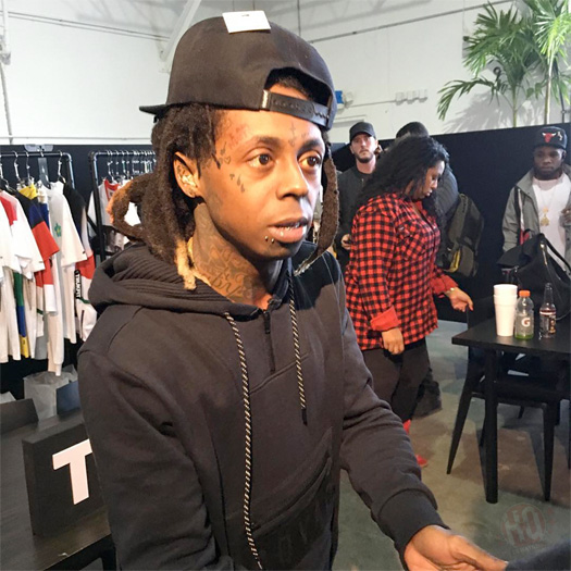 Lil Wayne Attends Agenda Trade Show In Miami To Promote TRUKFIT