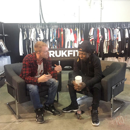 Lil Wayne Attends Agenda Trade Show In Miami To Promote TRUKFIT