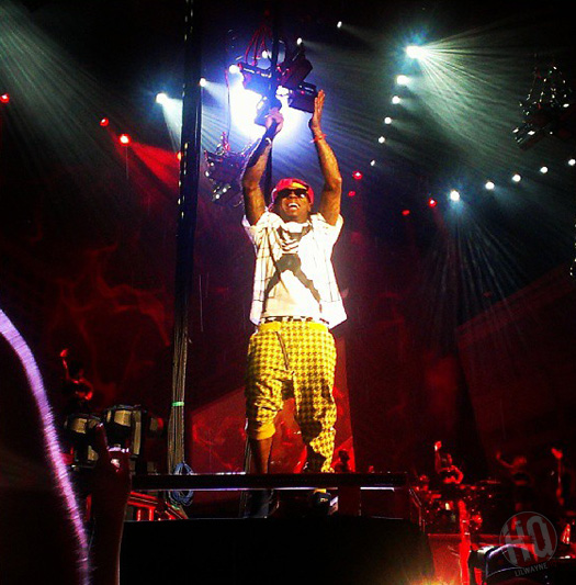 Lil Wayne Performs Live In Albuquerque On Americas Most Wanted Tour