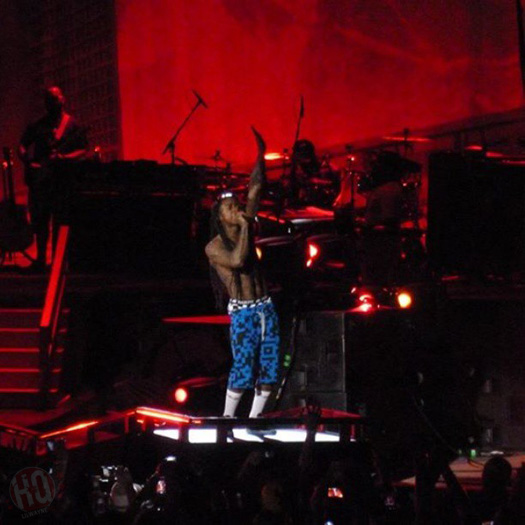 Lil Wayne Performs Live In Albuquerque On Americas Most Wanted Tour
