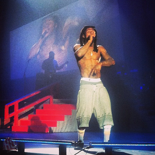 Lil Wayne Performs Live In Amneville France On His European Tour