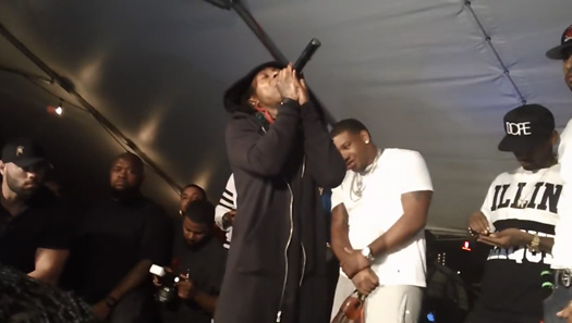 Recap Of Lil Wayne Appearance & Performance At Harrys Restaurant & Bar In St Louis