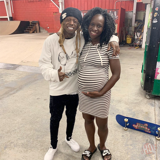 Lil Wayne Has A Skateboarding Session At Asylum Skatepark In Illinois