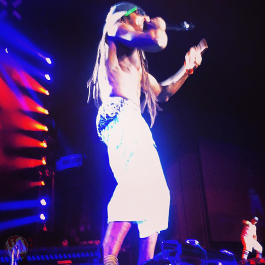 Lil Wayne Performs Live In Atlanta On Americas Most Wanted Tour