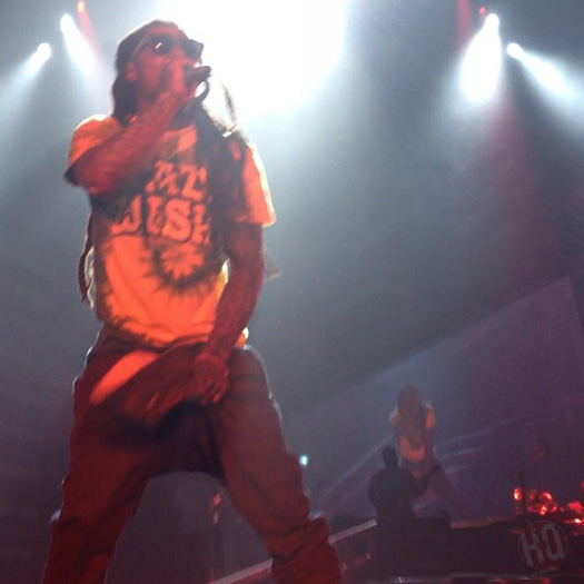 Lil Wayne Performs Live In Atlanta On Americas Most Wanted Tour