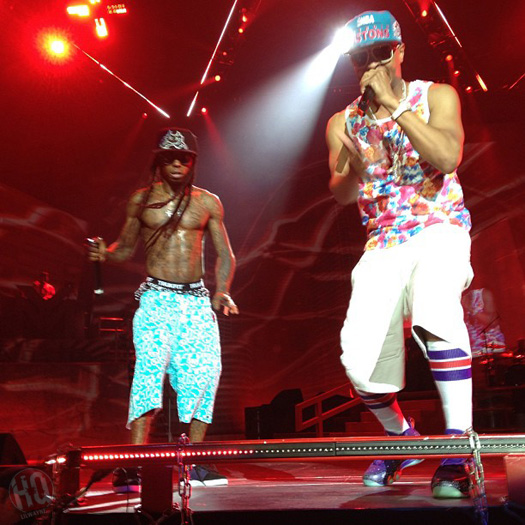 Lil Wayne Performs Live In Atlanta On Americas Most Wanted Tour