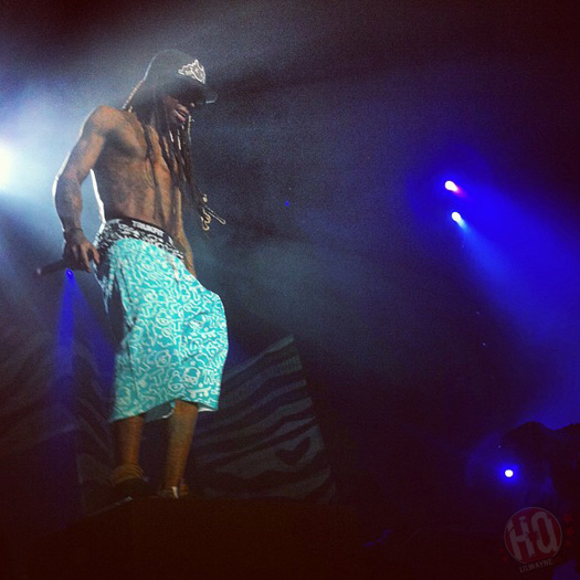 Lil Wayne Performs Live In Atlanta On Americas Most Wanted Tour