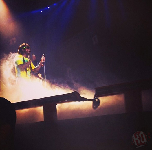 Lil Wayne Performs Live In Atlanta On Americas Most Wanted Tour