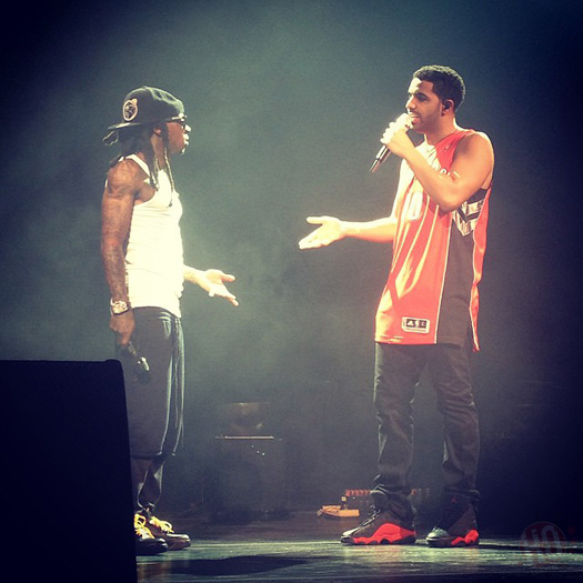 Lil Wayne & Drake Perform Live In Atlanta Georgia On Their Joint Tour