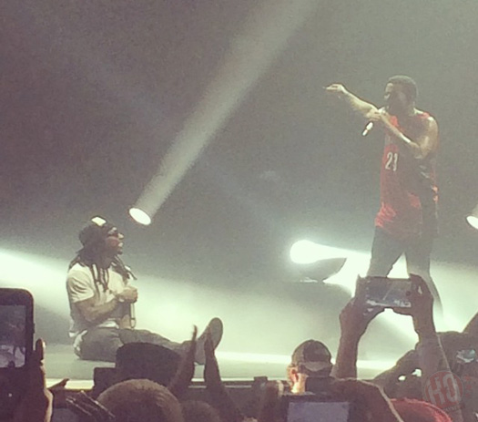 Lil Wayne & Drake Perform Live In Atlanta Georgia On Their Joint Tour