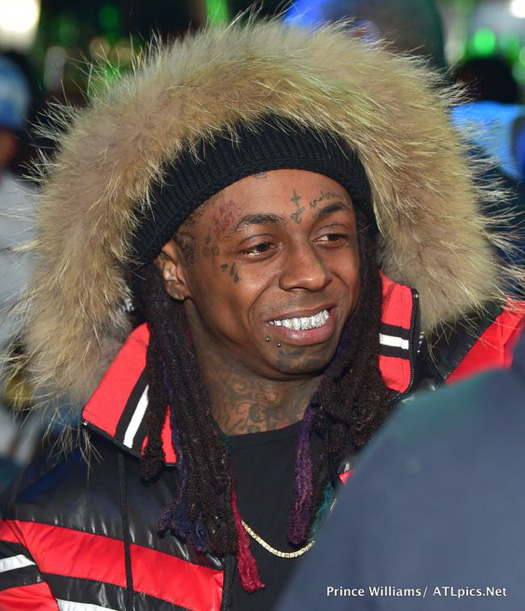 Lil Wayne Attends A 2015 CIAA Weekend Party At Label Nightclub With TI