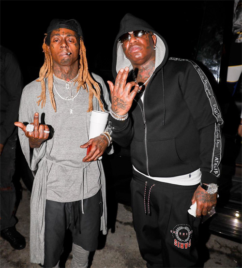 Lil Wayne Attends Birdman Before Anythang Album Release Party In Miami