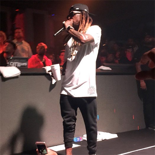 Lil Wayne Attends His Birthday Bash At Bliss Nightclub In Washington With A Female