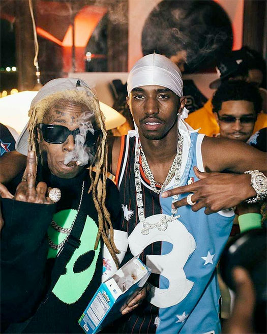 Lil Wayne Attends Diddy Son King Combs 23rd Birthday Party In Los Angeles