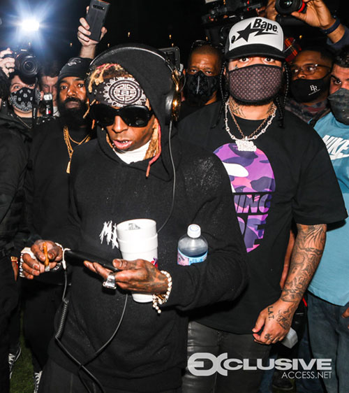 Lil Wayne Attends DJ Stevie J Birthday Bash At The Urban In Miami