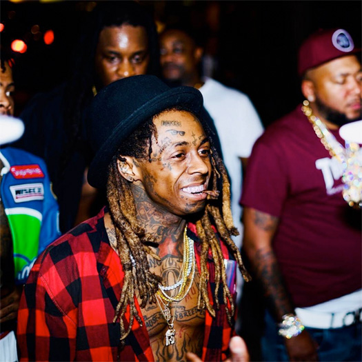 Lil Wayne Attends Jeezy Birthday Bash At The Grand Opening Of LIV Nightclub In Miami