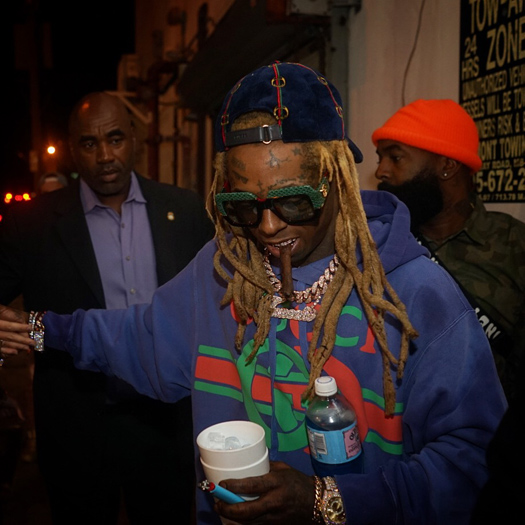 Lil Wayne Attends His Official Rolling Loud V After Party In Miami