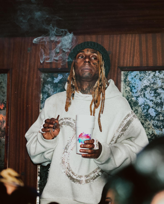 Lil Wayne Attends Party At Poppy In LA With Jennifer Spencer, Lil Twist & Gudda Gudda + Performs Live