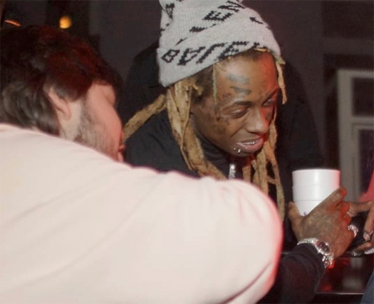 Lil Wayne Attends His Party At STORY Nightclub In Miami