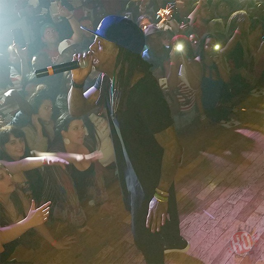 Lil Wayne Attends & Performs Live At Kokopellis In Louisiana