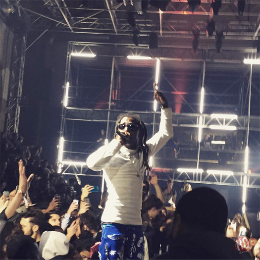 Lil Wayne Attends & Performs At Philipp Plein Fall Winter 2016 2017 Menswear Fashion Show In Milan