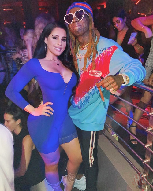 Lil Wayne Attends His Pre-Roll Event At STORY Nightclub With His Young Money Artists