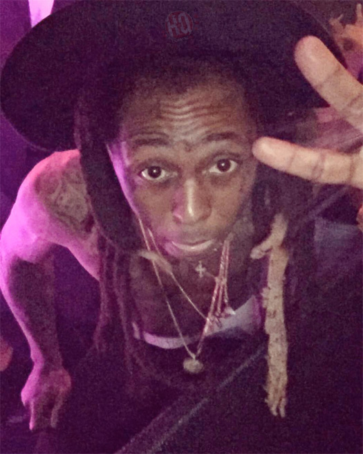 Lil Wayne Attends VIP Room Inside The JW Marriott Marquis Hotel In Dubai United Arab Emirates