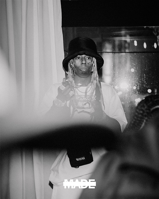 Lil Wayne Attends Winnie Harlow 27th Birthday Bash In Los Angeles