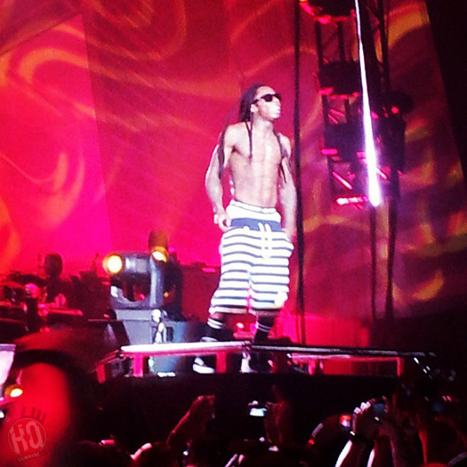 Lil Wayne Performs Live In Austin On Americas Most Wanted Tour