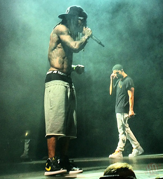 Lil Wayne & Drake Perform Live In Austin Texas On Their Joint Tour
