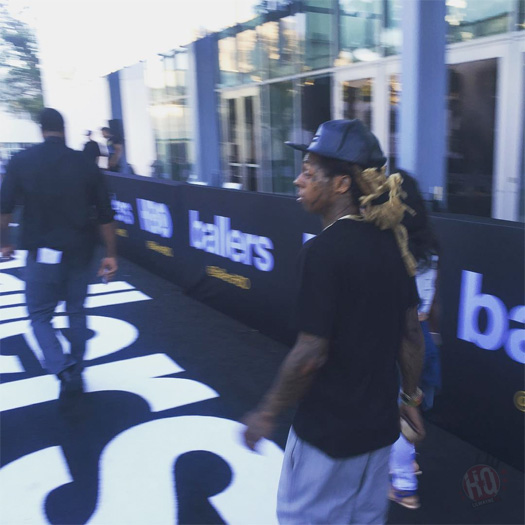 Lil Wayne Attends Ballers Season 2 Premiere In Miami