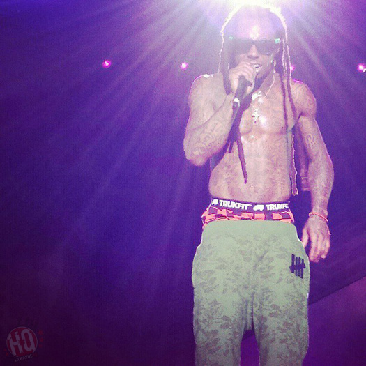 Lil Wayne Performs Live In Bangor On Americas Most Wanted Tour