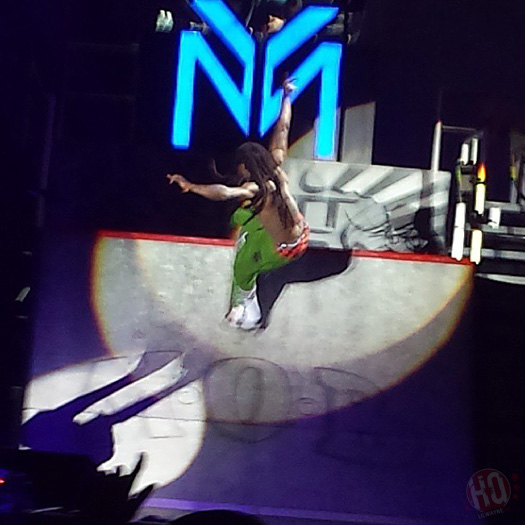 Lil Wayne Performs Live In Bangor On Americas Most Wanted Tour