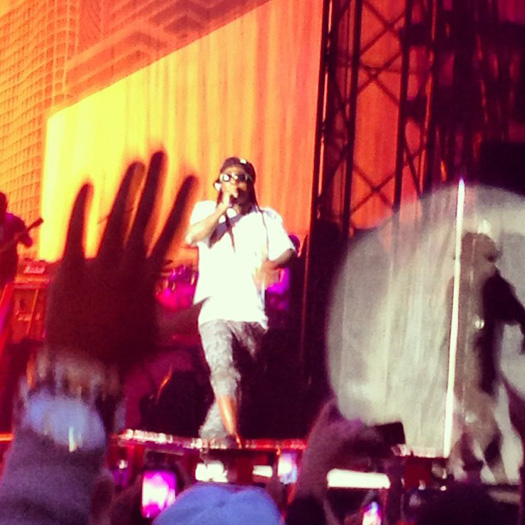 Lil Wayne Performs Live In Bangor On Americas Most Wanted Tour