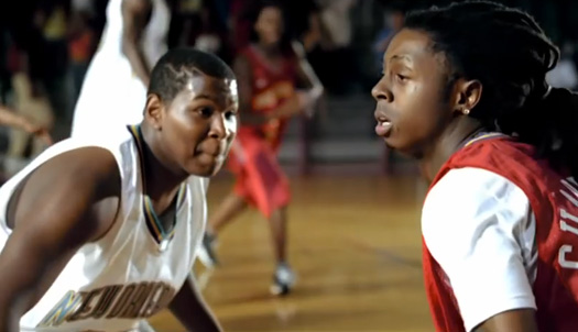 Lil Wayne Shows Off His Basketball Skills