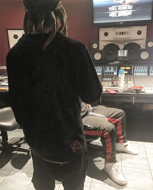 Lil Wayne & Birdman Have A Studio Session In Miami
