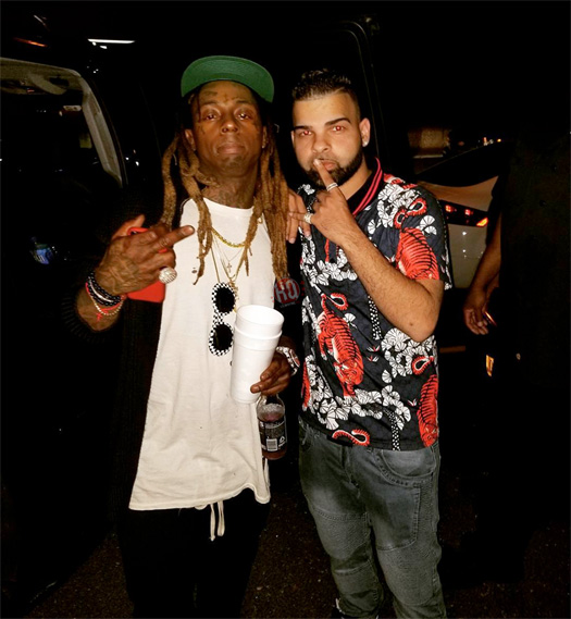 Lil Wayne Attends Birthday Bash At Oasis Long Island Nightclub In New York