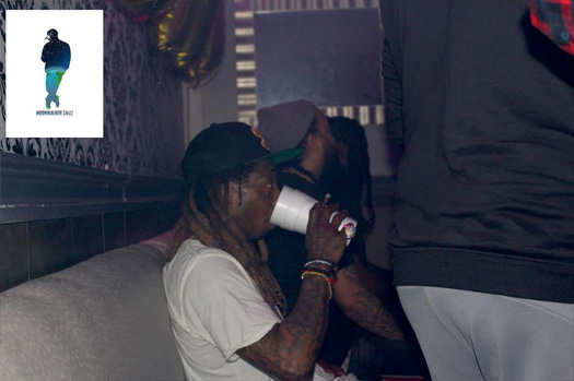 Lil Wayne Attends Birthday Bash At Oasis Long Island Nightclub In New York