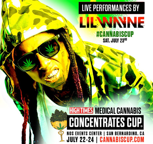 Lil Wayne & BoB To Headline The 2016 HIGH TIMES Medical Cannabis Concentrates Cup