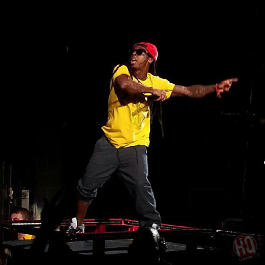 Lil Wayne Performs Live In Boston On Americas Most Wanted Tour