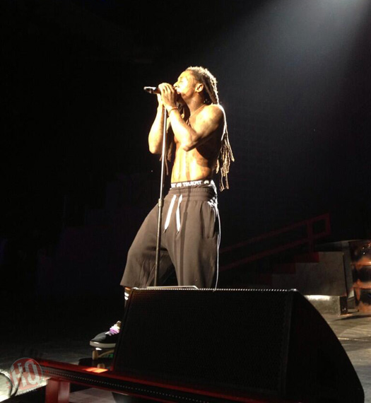 Lil Wayne Performs Live In Boston On Americas Most Wanted Tour