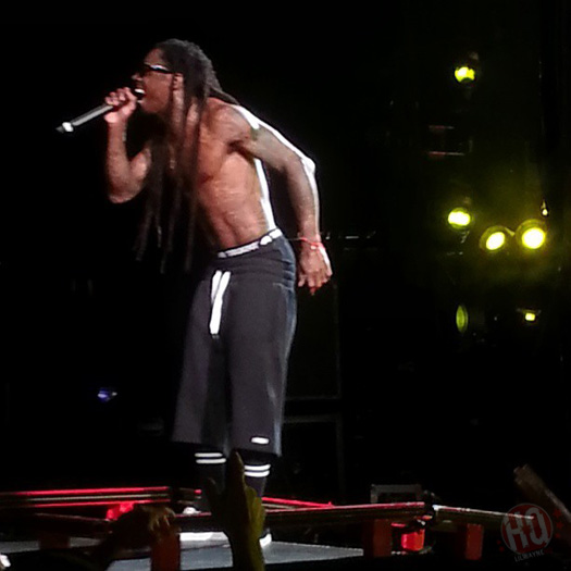 Lil Wayne Performs Live In Boston On Americas Most Wanted Tour