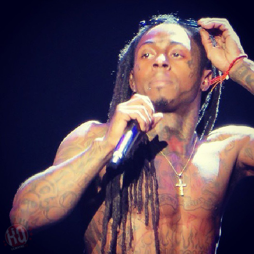 Lil Wayne Performs Live In Boston On Americas Most Wanted Tour