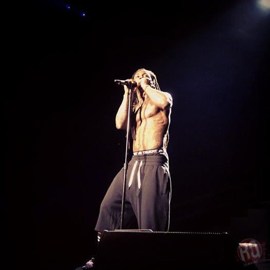 Lil Wayne Performs Live In Boston On Americas Most Wanted Tour