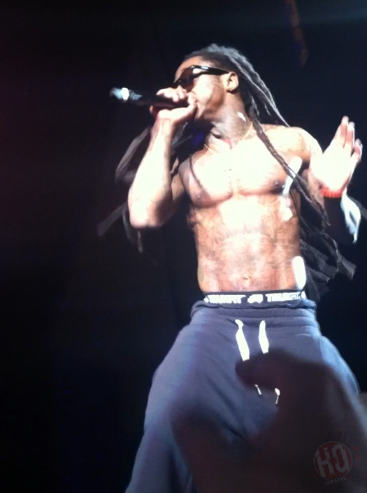 Lil Wayne Performs Live In Boston On Americas Most Wanted Tour