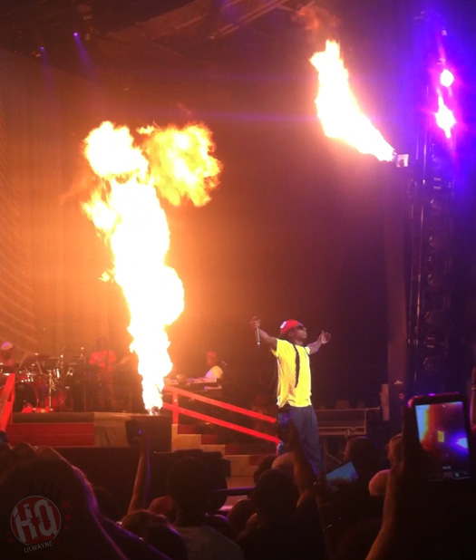 Lil Wayne Performs Live In Boston On Americas Most Wanted Tour