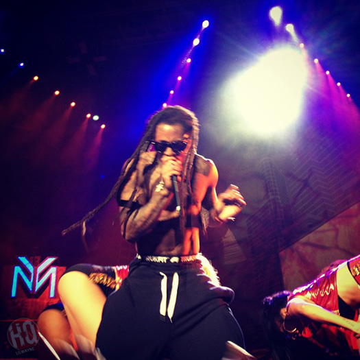 Lil Wayne Performs Live In Boston On Americas Most Wanted Tour