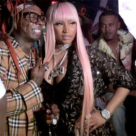 Lil Wayne Brings In 2019 With Nicki Minaj & 2 Chainz At LIV In Miami